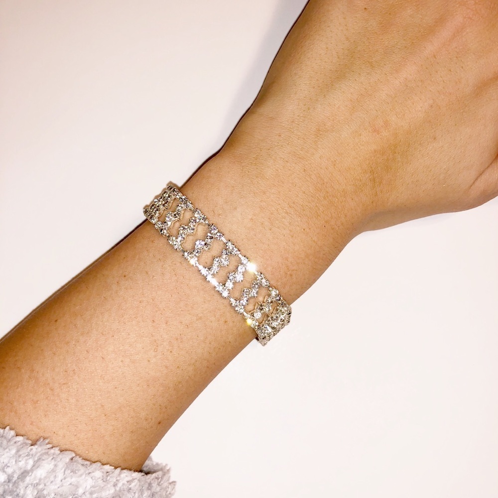 Rhinestone bracelet